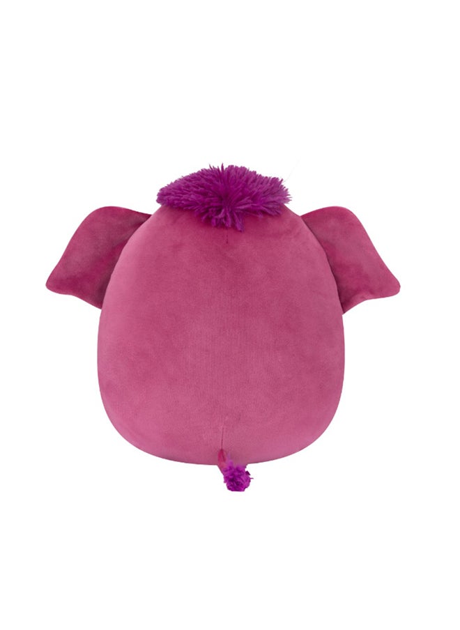 Squishmallows 12 inch Medium Plush Magdalena Magenta Woolly Mammoth , Officially Licensed Kellytoy Plush Toy, Colorful Soft Toy, Gift for Kids, Girls & Boys Washable Squishy Stuff Toy Multicolor All Age  - Image 4