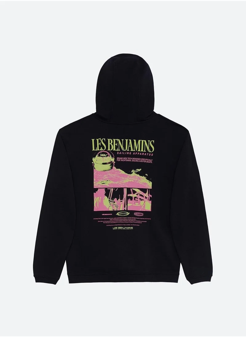 ليس بنجامنز RELAXED ZIP HOODIE 005