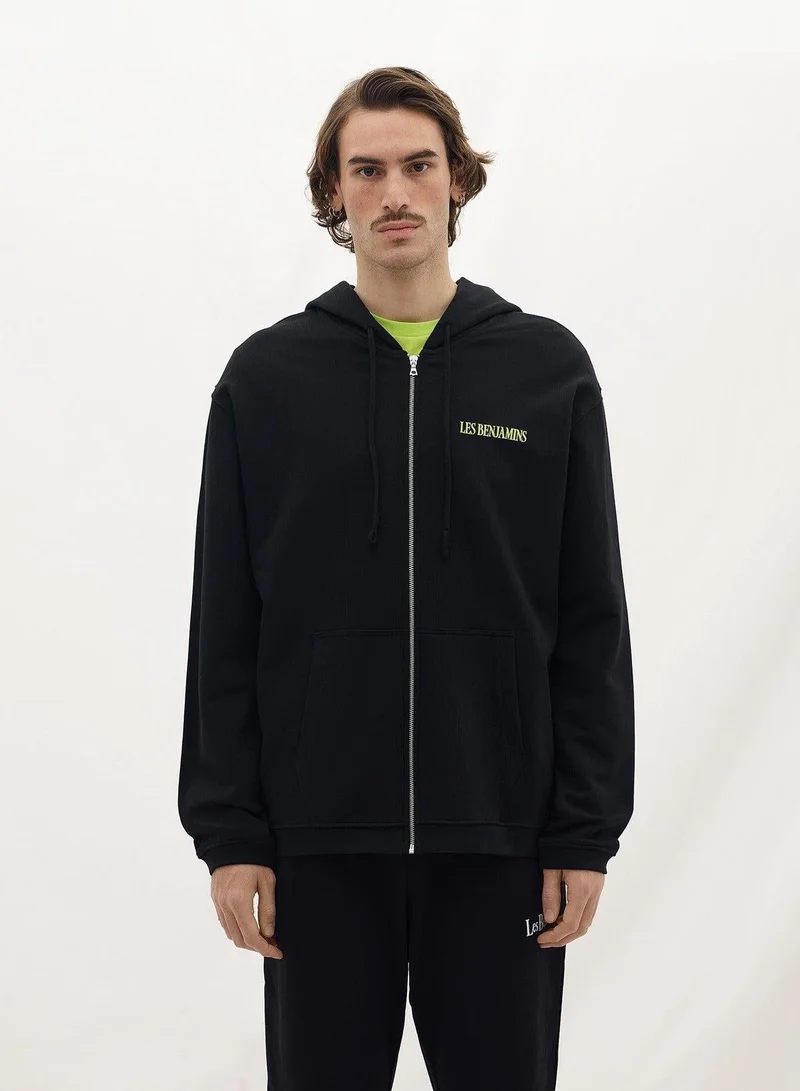 RELAXED ZIP HOODIE 005