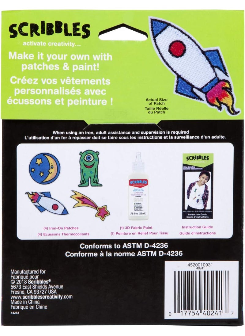 Scribbles Scribbles Alien Invasion Paint  Patch Kit  - Image 2