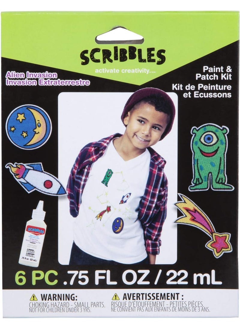 Scribbles Scribbles Alien Invasion Paint  Patch Kit  - Image 1