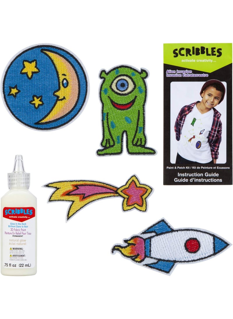 Scribbles Scribbles Alien Invasion Paint  Patch Kit  - Image 3