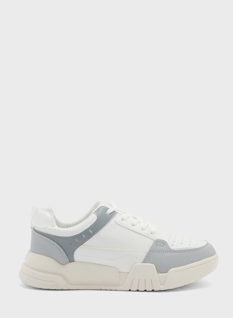 Ginger Mixed Material Sneaker