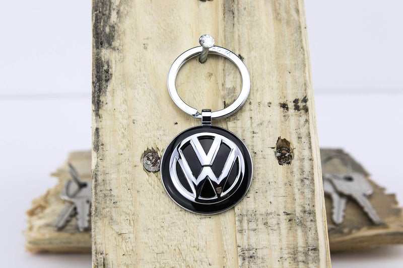 Troika VW Volkswagen Keyring - KR16-05/VW - VW Logo Keychain - Additional Keyring - Cast Metal - Chrome Plated - Silver - Image 5