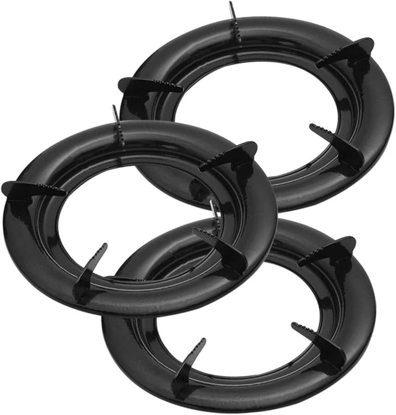 3Pcs Iron Gas Bracket Stove Heat Plate Wok Stand Replacement Accessories - Image 1