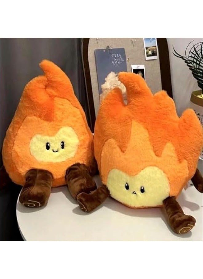 Flame Plush Toy，Smiling Fun Filled Flame Pillow, 16 Plush Flame Character Stuffed Toy Pillow, Soft Plush Toy for Children's Birthday Gift (Smile)  - Image 5