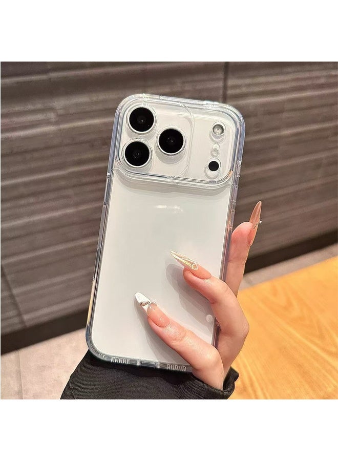 iPhone 17 Pro Case, Non-Yellowing and Shockproof Phone Bumper Cover, Scratch-Resistant Transparent Back (Transparent) - Image 3