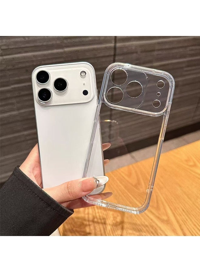iPhone 17 Pro Case, Non-Yellowing and Shockproof Phone Bumper Cover, Scratch-Resistant Transparent Back (Transparent) - Image 1