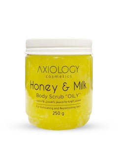 Axiology face and body scrub with honey and milk, 250 grams - pzsku/Z79B1FBF604F0941E23E0Z/45/_/1720434197/ad859d90-ee34-47e6-8441-cd3b2a297166