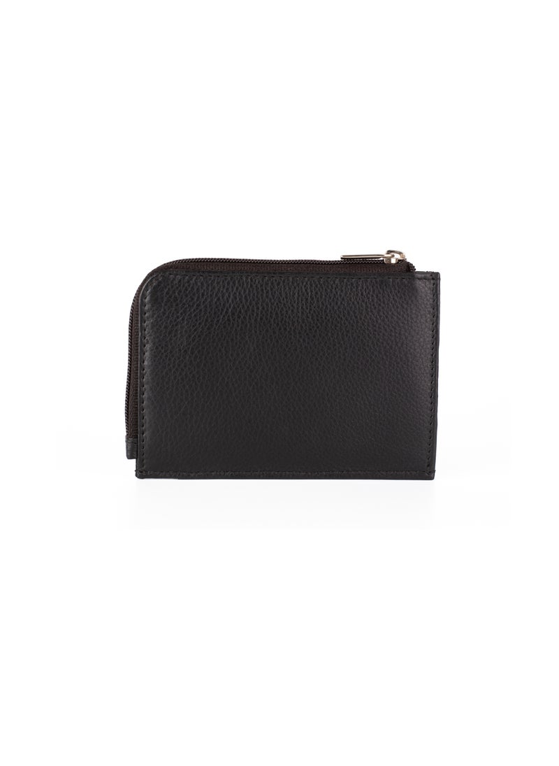 SKENZBI - Slim Wallet for Women with Coin Purse and Credit Card Holder  RFID Protection Black - Image 1