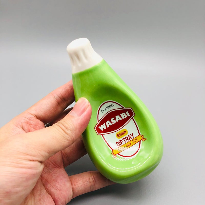Creative Extrusion Ketchup Bottle Modeling Sauce Dish Ceramic Sauce Dish Wasabi Dish Vinegar Dish Sauce Dish - Image 4