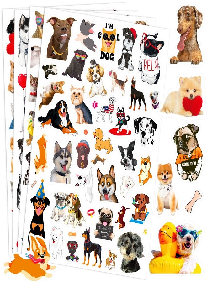 Omlisca Puppy Dog Stickers 650 Pieces Cute Pet Puppy Stickers for Kids Animal Dog Theme for Water Bottle Scrapbook Envelope Laptop Decor Small Puppies Birthday Party Favors Gifts Bags Classroom Rewards - Image 1