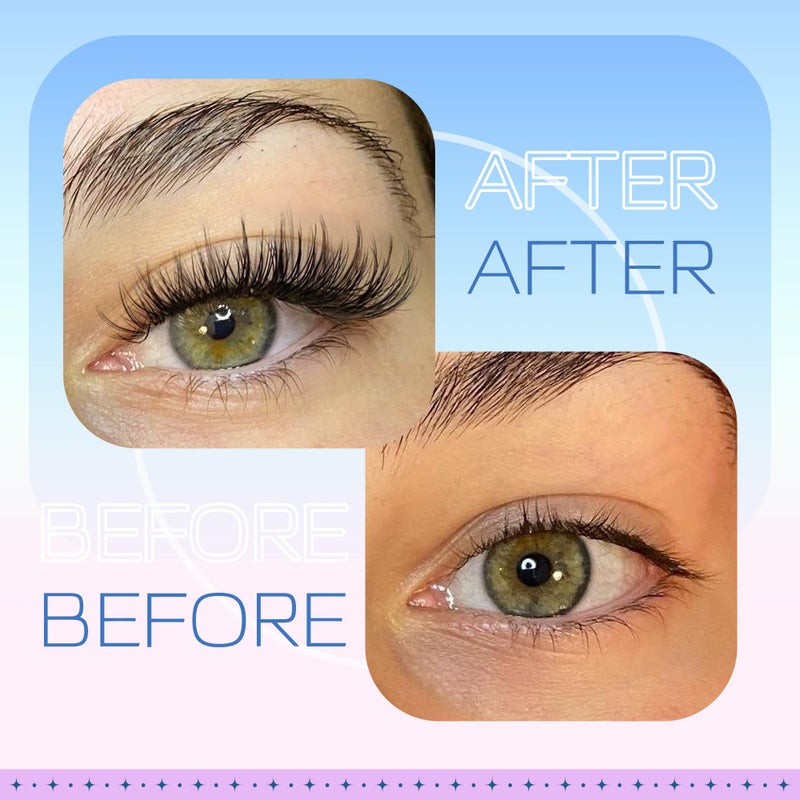 Newcally Wispy Lash Clusters Kit DIY Lash Extension Kit Natural Look C-curly Cluster Eyelash Extension Kit Volume 10-16MM Individual Eyelashes Kit with Lash Remover by Newcally - Image 4