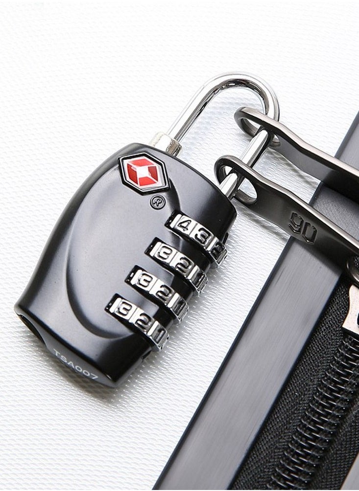 MORANO 4 Digit Travel Lock for Suitcases Backpack Luggage Password Travel Lock, TSA Approved Luggage Locks  - Image 1