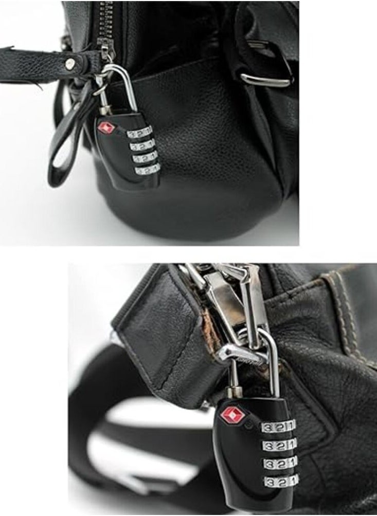 MORANO 4 Digit Travel Lock for Suitcases Backpack Luggage Password Travel Lock, TSA Approved Luggage Locks  - Image 3