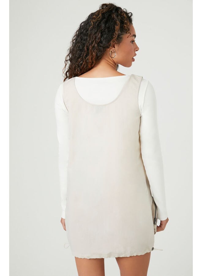FOREVER 21 Cargo Pocket Mini Dress - Image 4