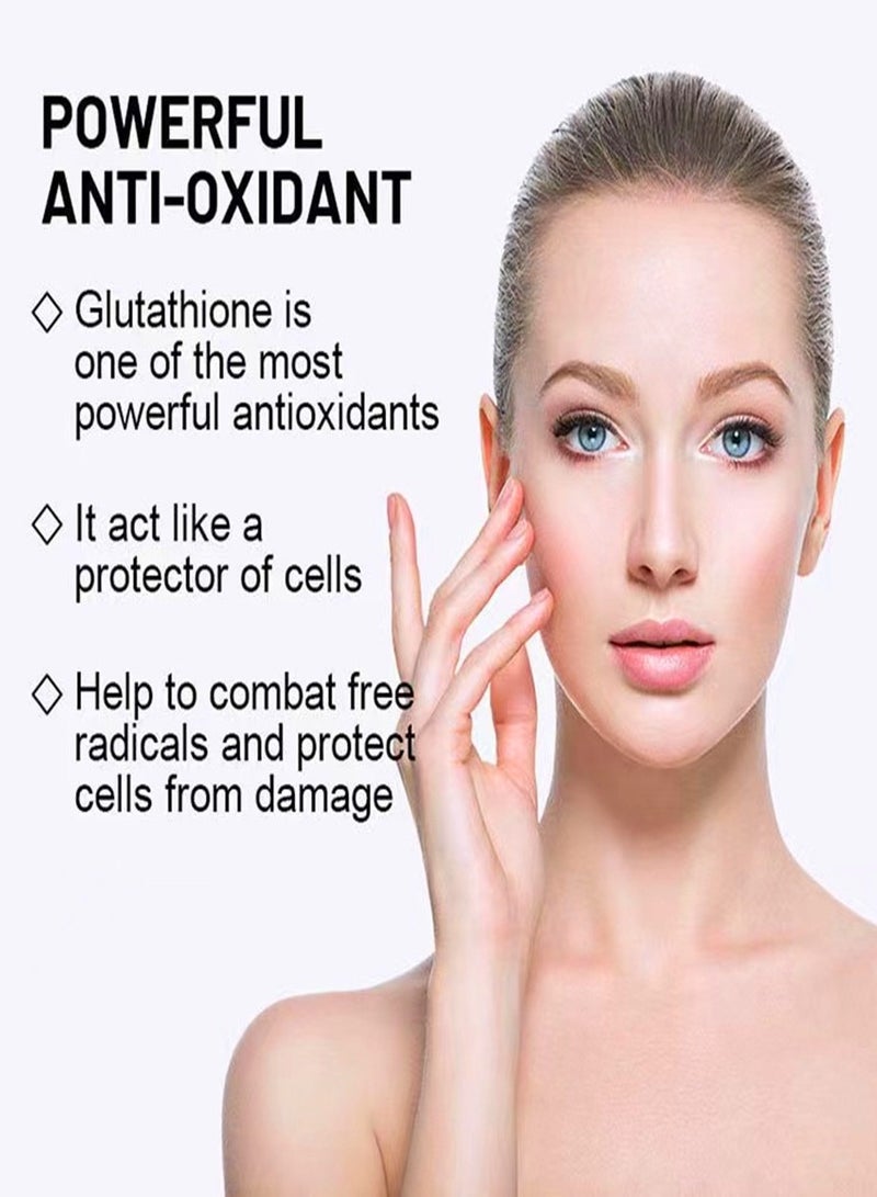 ديني غموس إل-جلوتاثيون (13 فائدة في 1) - حلوى آمنة وفعالة لتفتيح البشرة مع الكولاجين، مكافحة الشيخوخة، ومكملات جيلاتينية لذيذة لإشراق البشرة وتوحيد لونها - Image 5