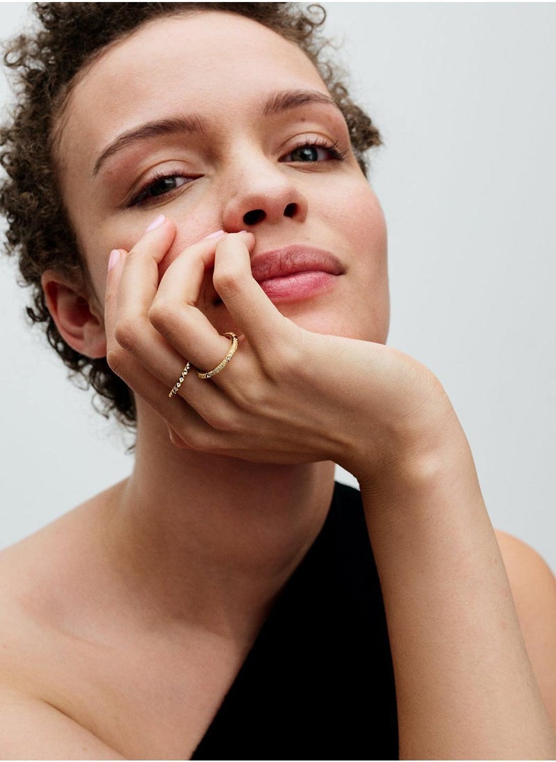 باندورا خاتم مطلي بالذهب - Image 3