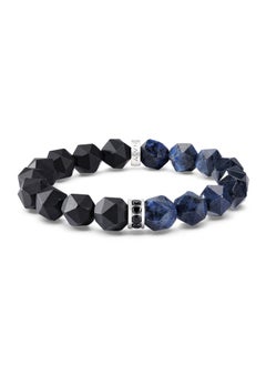 AWNL VAGABOND Beaded Bracelet with Onxy and Dumortierite Gemstone Gift For Men - pzsku/Z79B2DA11F7AC635F8684Z/45/_/1737359707/5537b037-da96-4274-b371-f3125f289e66