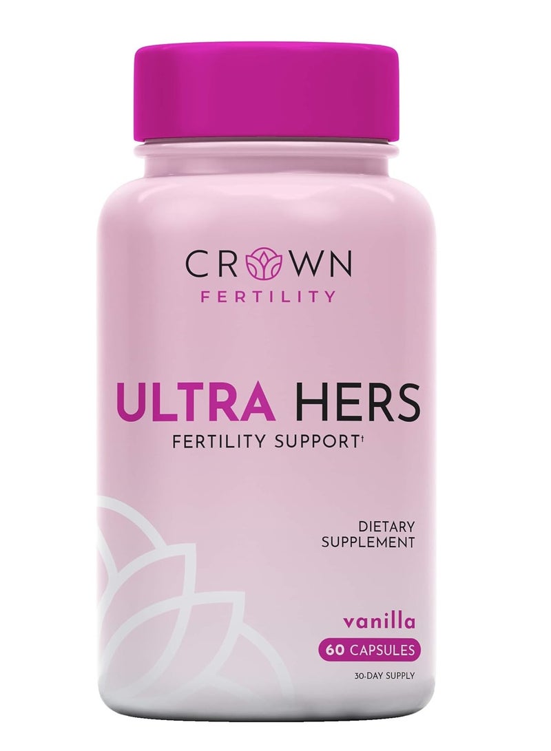 Crown Fertility Ultrahers Fertility Support Cap 60'S