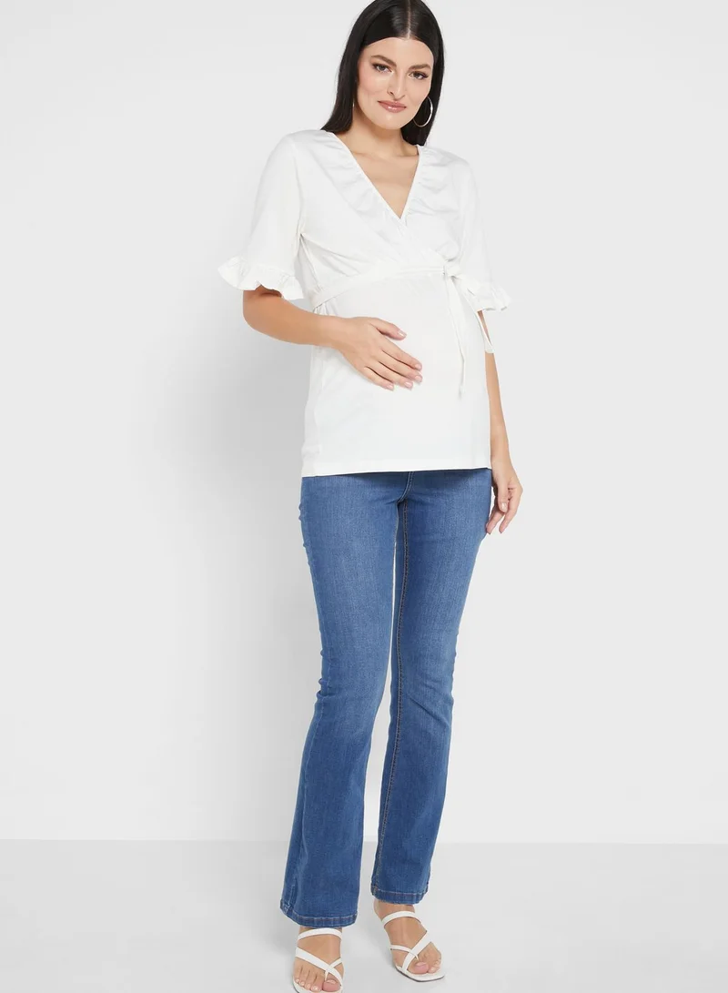 Mamalicious Crew Neck Top