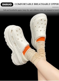 DUNISO House Slippers for Women,Washable Lined Clogs, Fashion Warm Shoes with Thick Sole, Comfortable Home Fuzzy Slippers, Lightweight Non Slip House Shoes For Cozy Indoor Outdoor  - Image 5