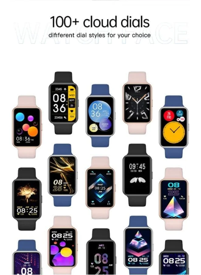 KENNETH SCOTT Kenneth Scott Unisex Multi Color Dial Smart Watch with Interchangeable Strap - KBLZ-XSBBN