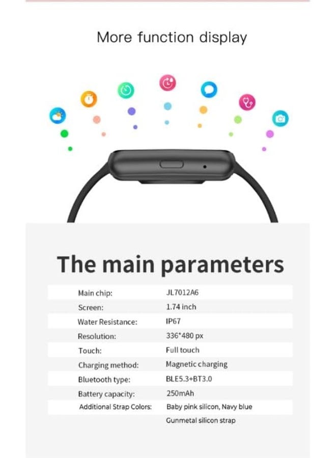كينيث سكوت ساعة ذكية كينيث سكوت متعددة الألوان قابلة للتبديل - Image 5