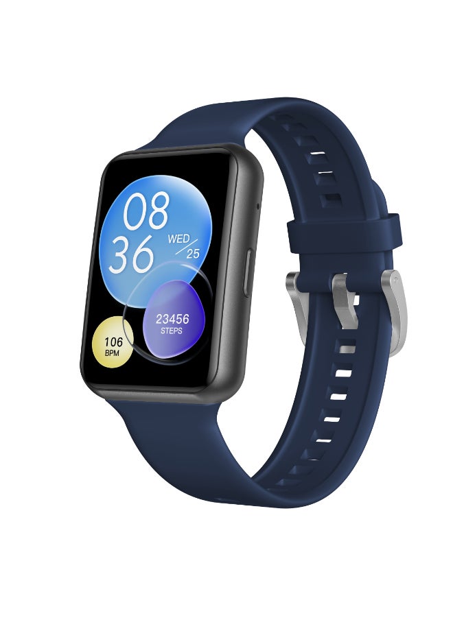 KENNETH SCOTT Unisex Silicone Smart Watch KBLZ-XSBBN - 36 mm  - Image 1
