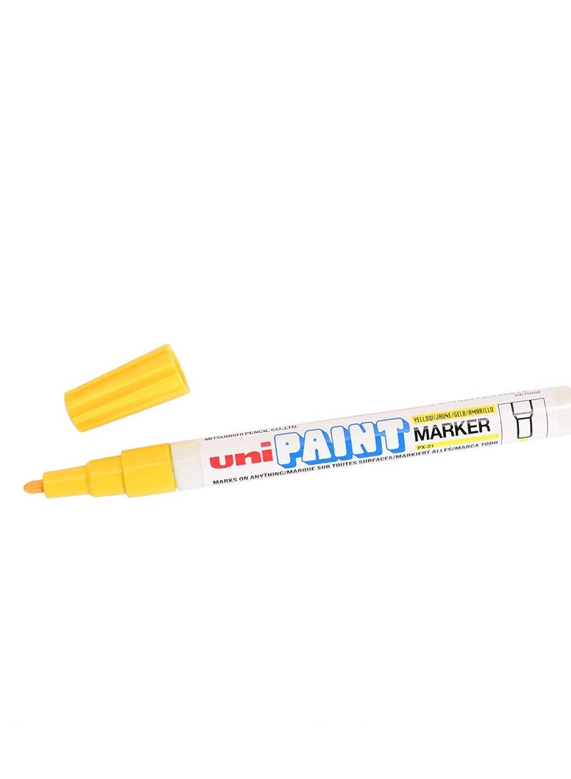 Uniball Uniball Paint Marker Bullet Tip Yellow Ink  - Image 2