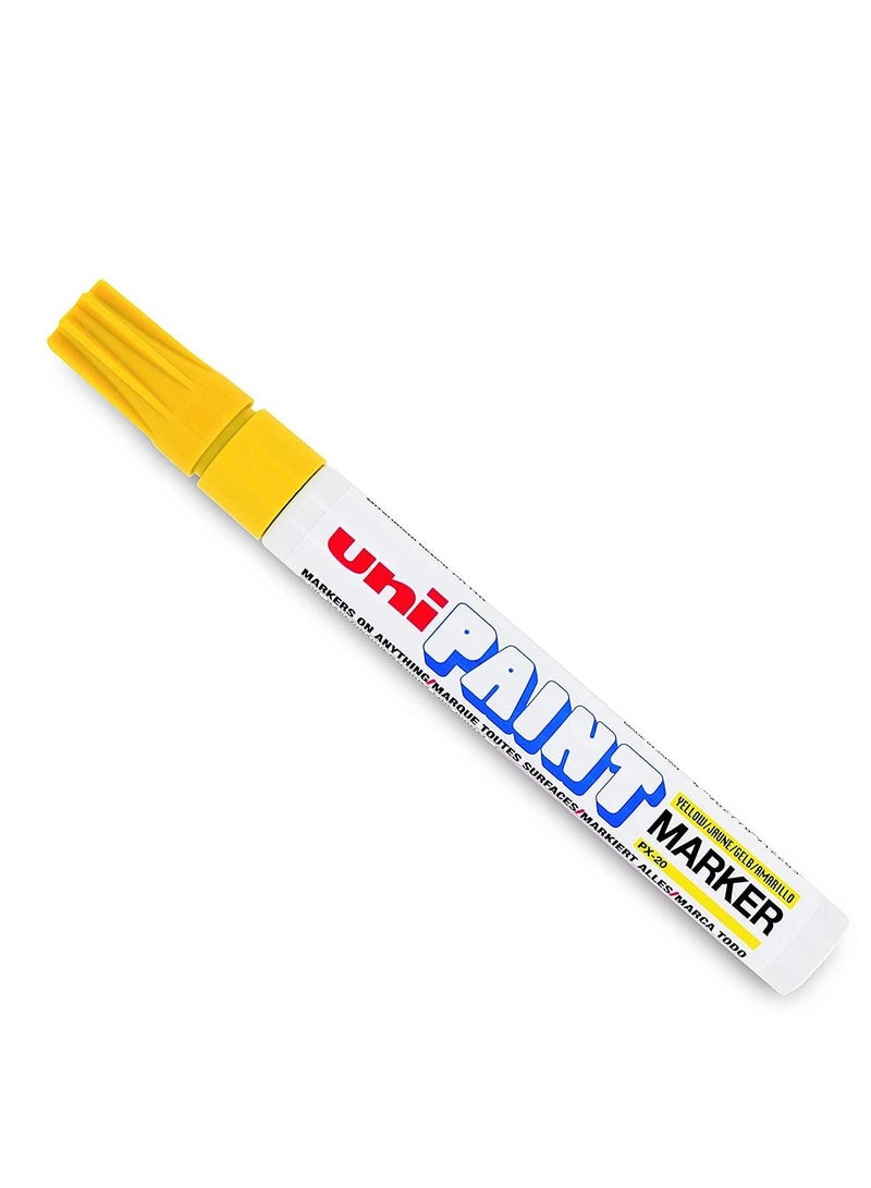 Uniball Uniball Paint Marker Bullet Tip Yellow Ink  - Image 1