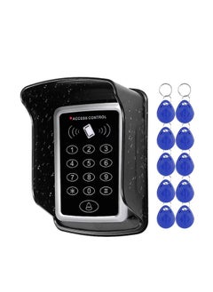 XiuWoo RFID Keypad Keyboard Access Control Touch System Door Lock 10 Keys Cover Alarm  - Image 1