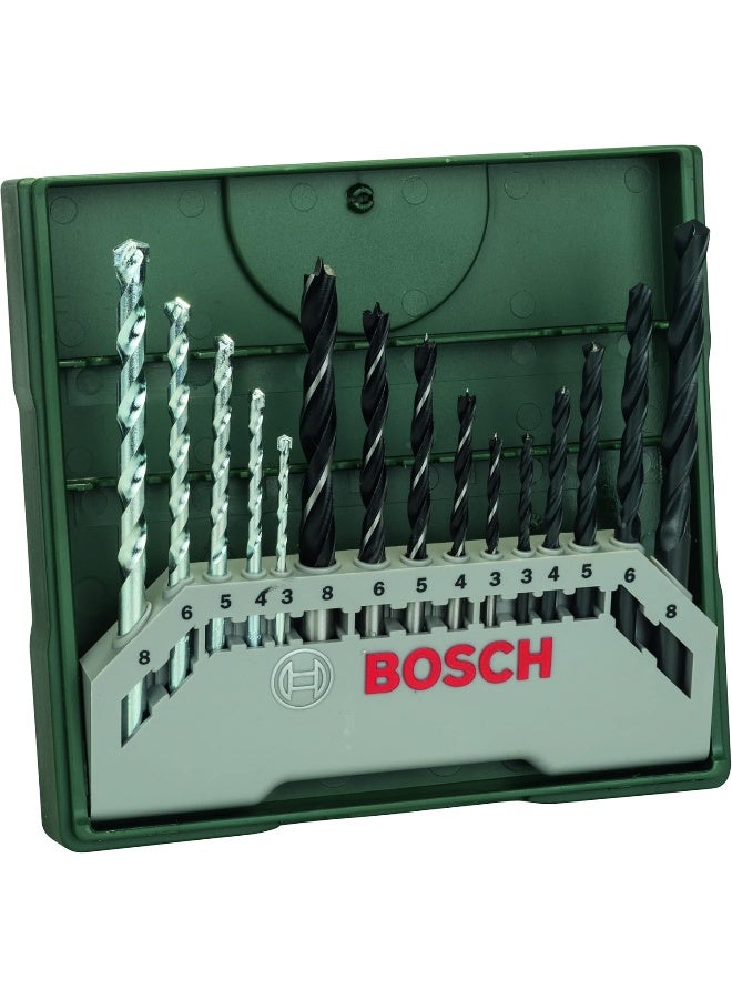 BOSCH Bosch 2607019675 Mixed Mini X-Line Set, 15 Pieces  - Image 1
