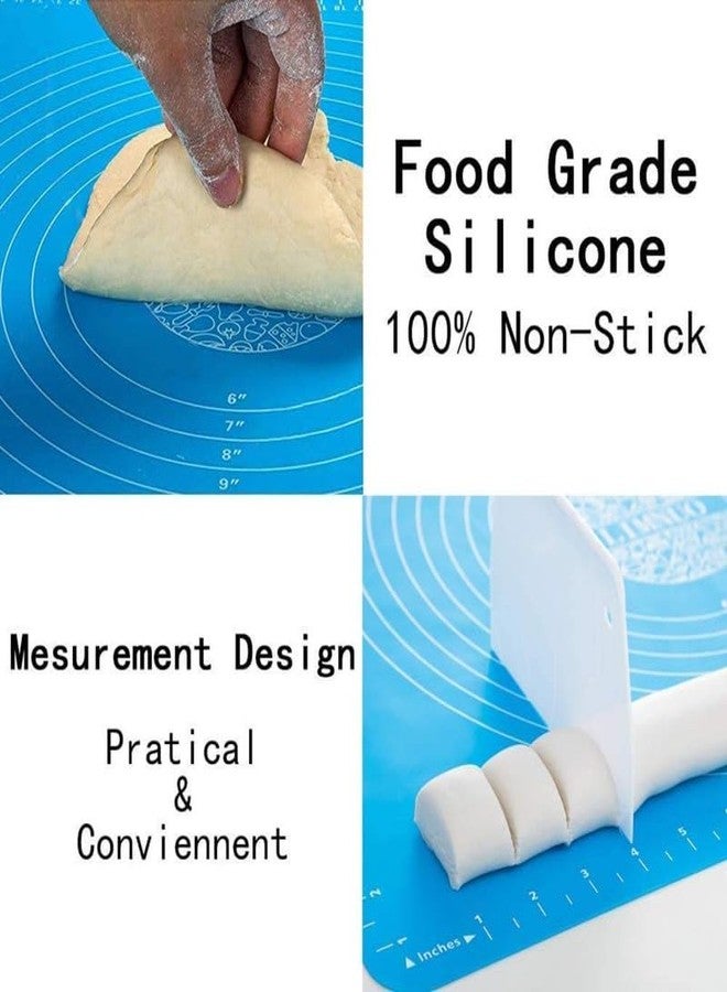 DEVANI IMPEX Non-Stick Silicone Baking Mat with Measurements (50 x 40 cm) | Reusable Pastry, Fondant & Dough Rolling Mat | Easy to Clean Kneading Mat for Baking - Image 4
