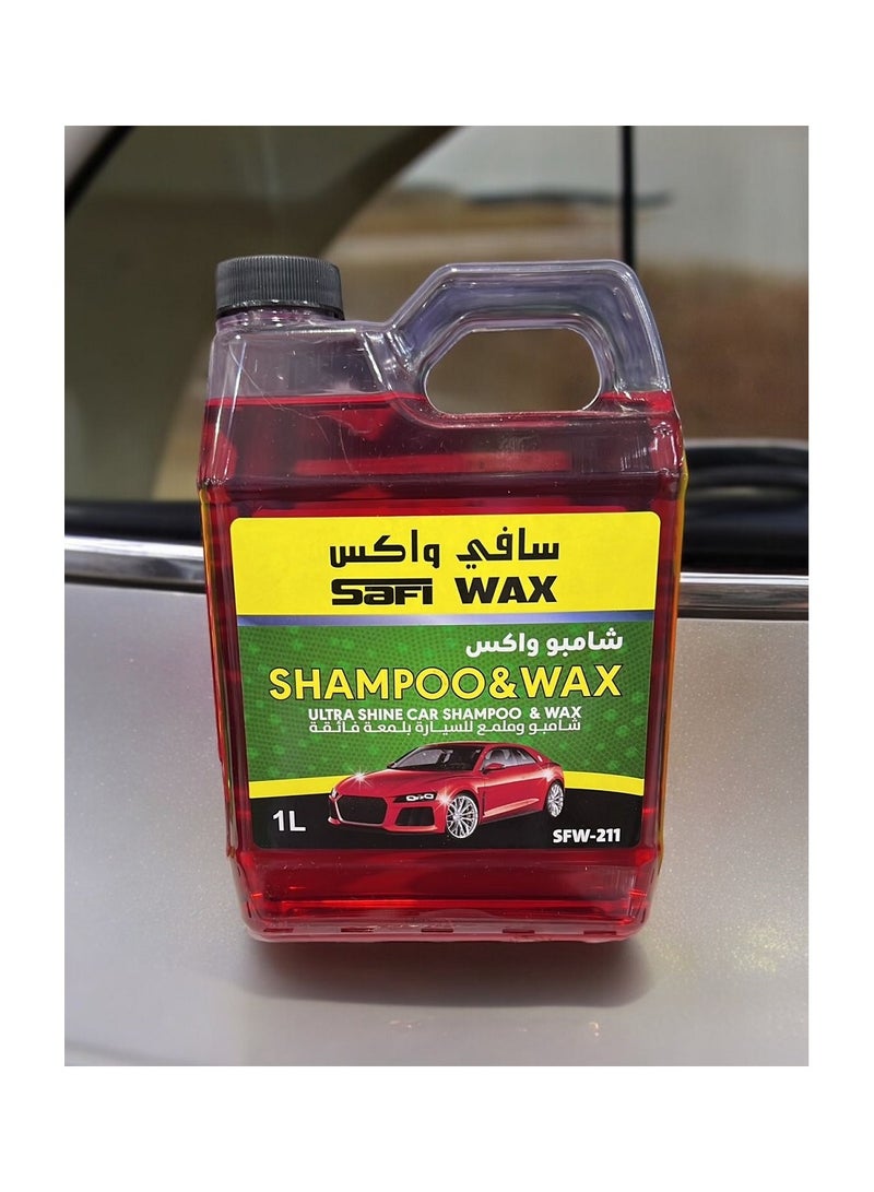 Safi WAX Savvy Wax Ultra Shine Red Wax Shampoo 1L
