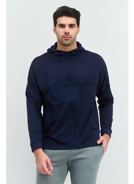 Adidas Men Sportswear Fit Long Sleeves Training Sweatshirt, Dark Navy  - Image 1