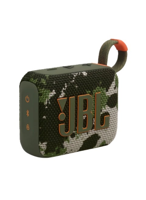 Go4-Portable Waterproof Speaker, Big Pro Sound with Punchy bass, 7-Hour Built-in Battery, Made in Part with Recycled Materials（Multicolor）