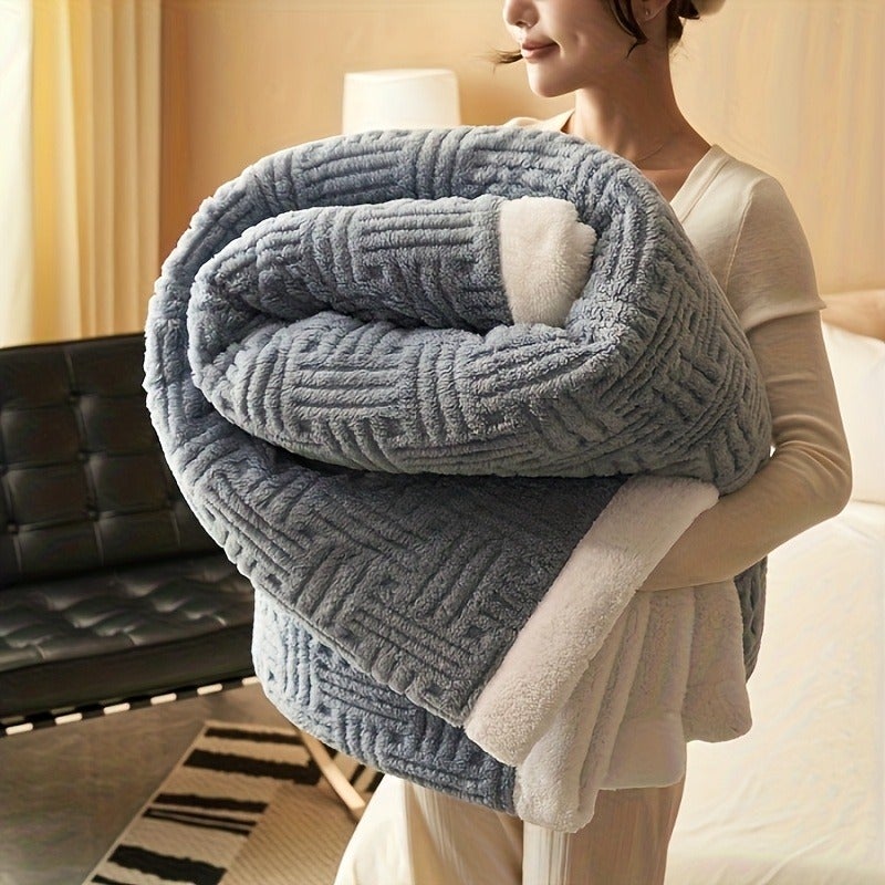A Soft And Comfortable Blanket That Is Machine Washable And Can Also Be Hand Washed, Versatile And Easy to Carry, Suitable for Use in The Car Or Bedroom - Image 1