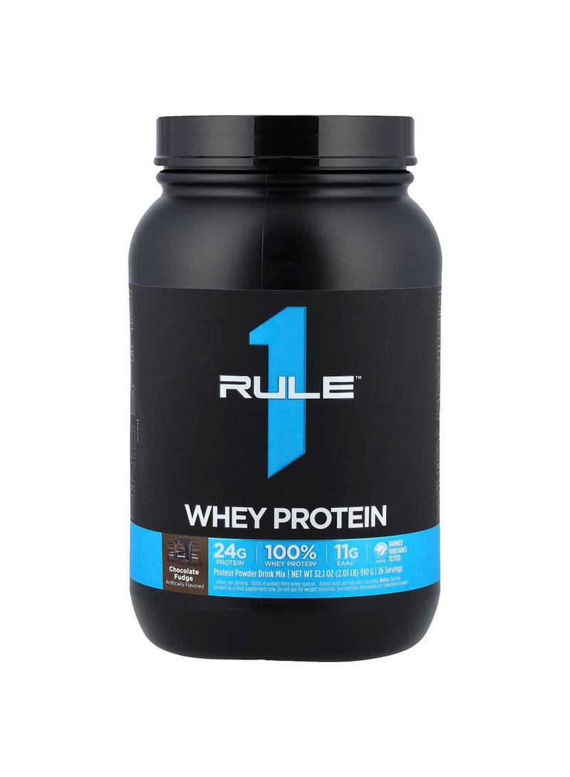 Whey Protein, Chocolate Fudge , 2.01 lb (910 g)
