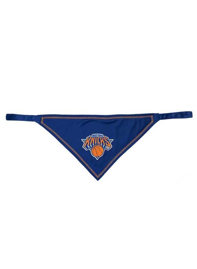 Pets First NBA New York Knicks TIE Bandana, Size Large/X-Large. Dog Bandana Scarf Bib for Pet Cat Dog. The Ultimate Game-Day, Party Bandana - Image 2