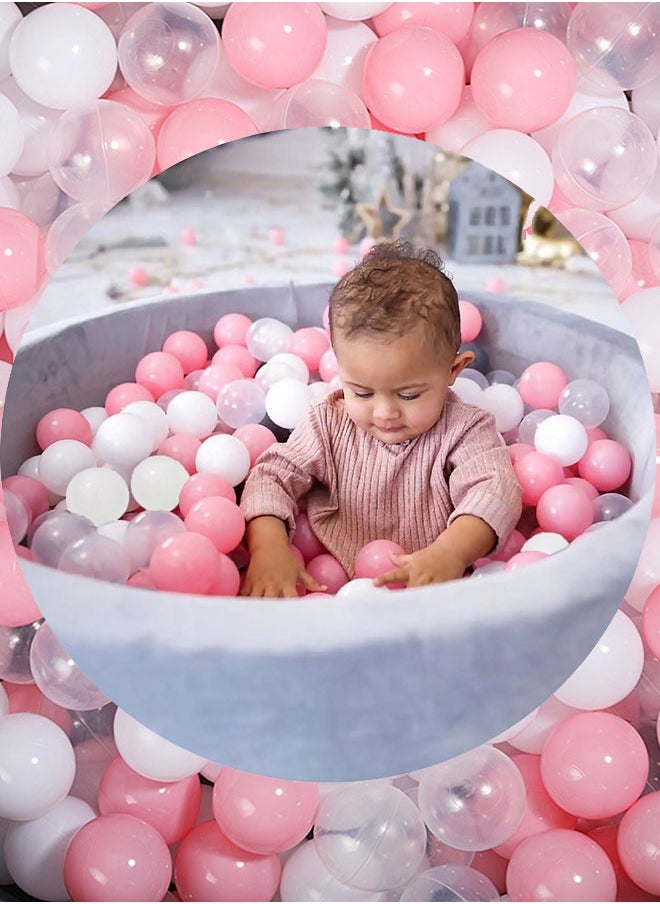JSAITOYS Colorful Plastic Elastic Balls Children Soft Ocean Ball Pit  - Image 1