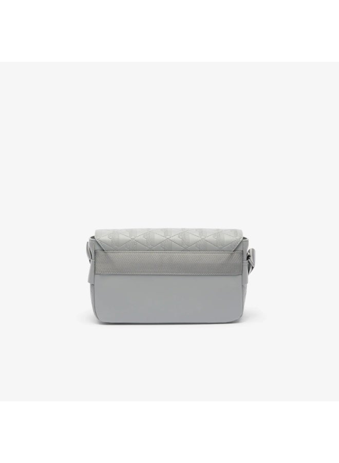 لاكوست حقيبة جلدية مونوغرام بغطاء إغلاق - Image 2