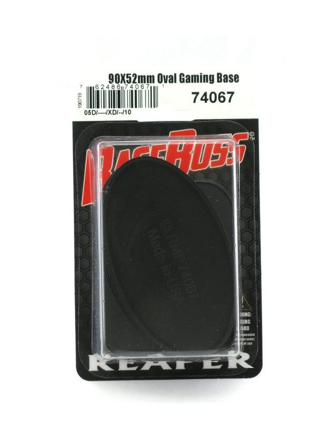 Reaper Base Boss: 90mm x 52mm Oval Gaming Base (10) - Image 1
