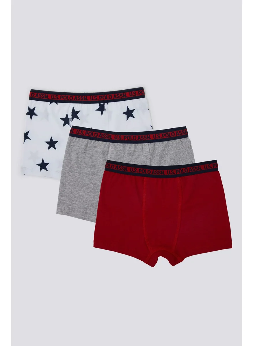 U.S. Polo Assn. Base. Polo Assn Clothing Boy's 3-Piece Boxer