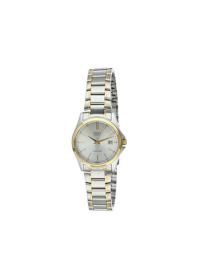 CASIO Women's Water Resistant Analog Watch Ltp-1183G-7ADF - Image 1