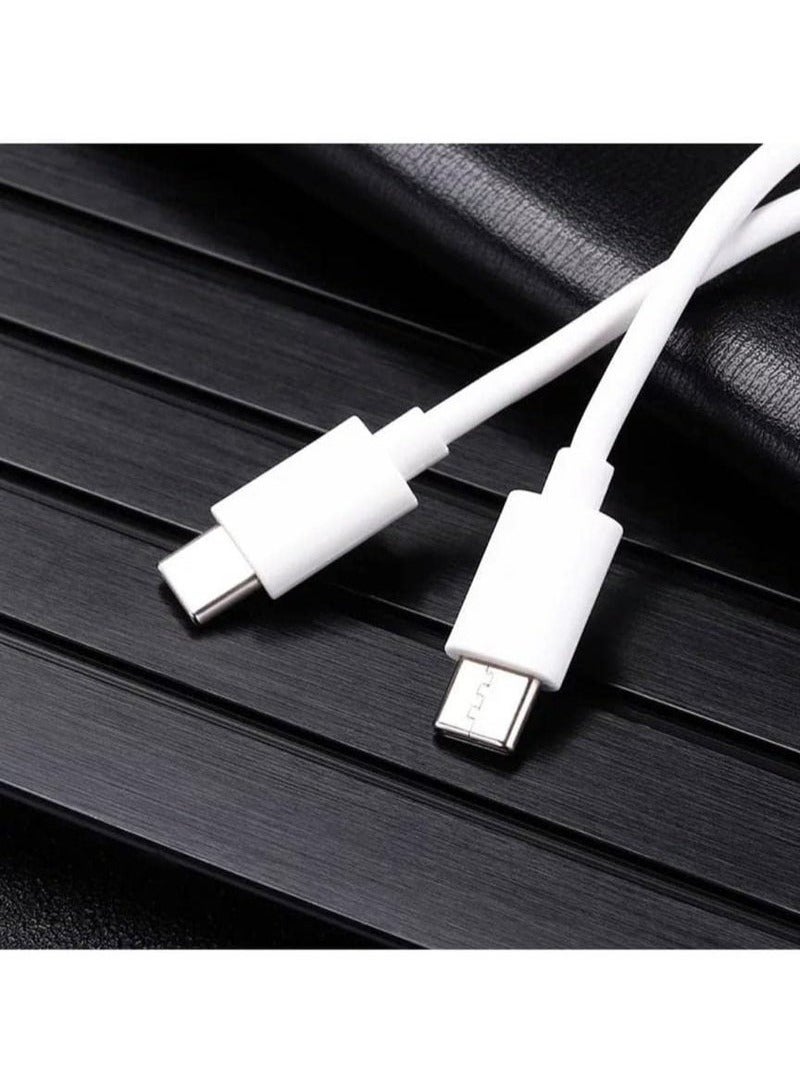 بيوينتي كابل USB-C إلى USB-C 2 متر، كابل شاحن USB C لأجهزة iPhone 15، iPhone 16، Mac Book Pro 2020، iPad Pro 2020، Switch، Samsung Galaxy S20 Plus S9 S8 Plus، Pixel، أجهزة الكمبيوتر المحمولة وغيرها الكثير - Image 2