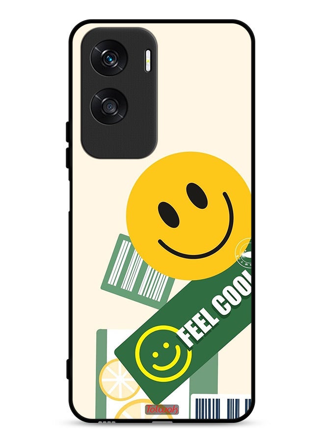 Tolwak Honor X50i 5G Protective Case Cover Feel Cool Sticker - Image 1