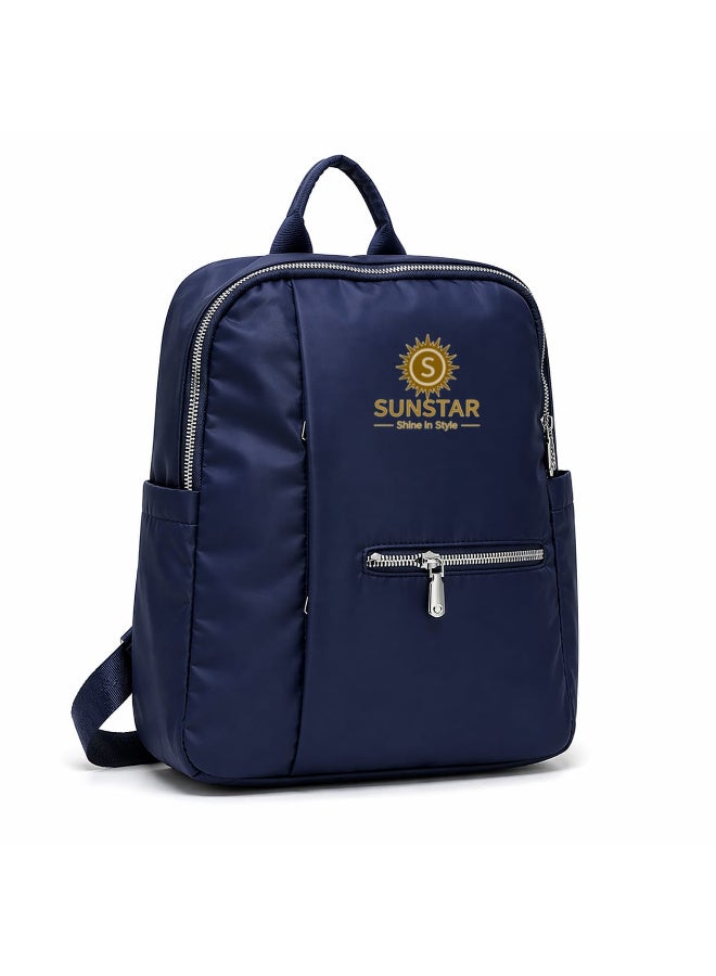 SUNSTAR Stylish Backpack for Women & Girls – Lightweight Daily Use Bag with Front Pocket (Premium Quality)