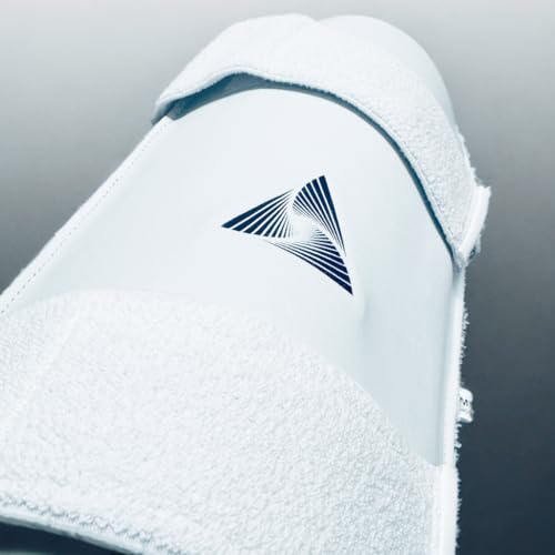 CONSTANT Player Edition Cricket Thigh Pad (Leather) (White, Men Size, Right Handed) - Image 3