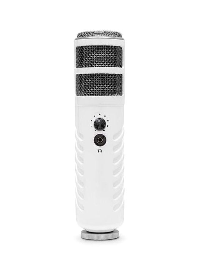 RODE Podcaster USB Microphone White/Black - Image 2